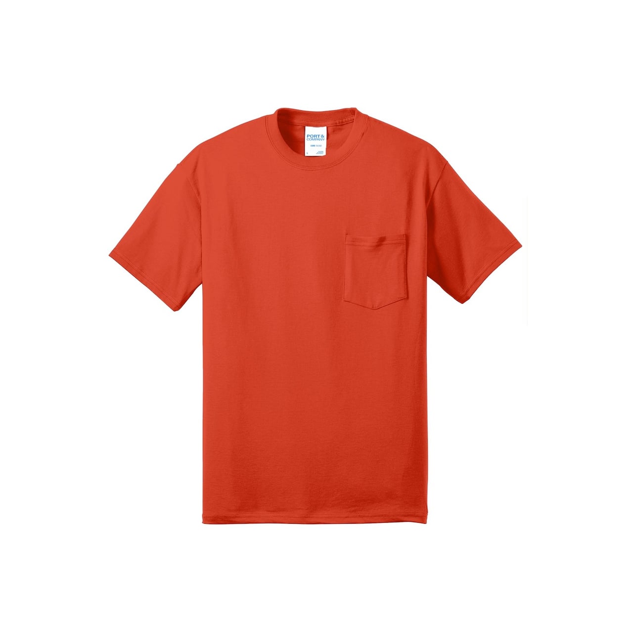 Port & Company® Core Blend Pocket Adult Tall Tee